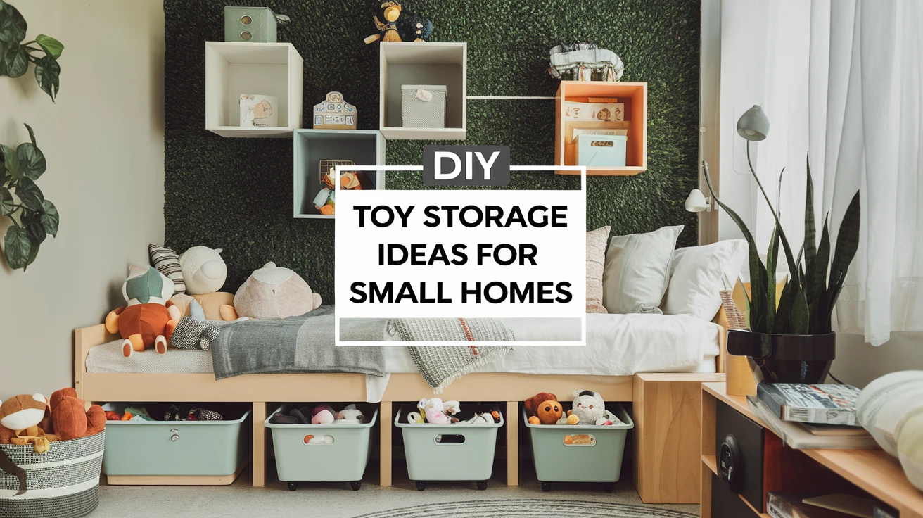 15 DIY Toy Storage Ideas for Small Homes