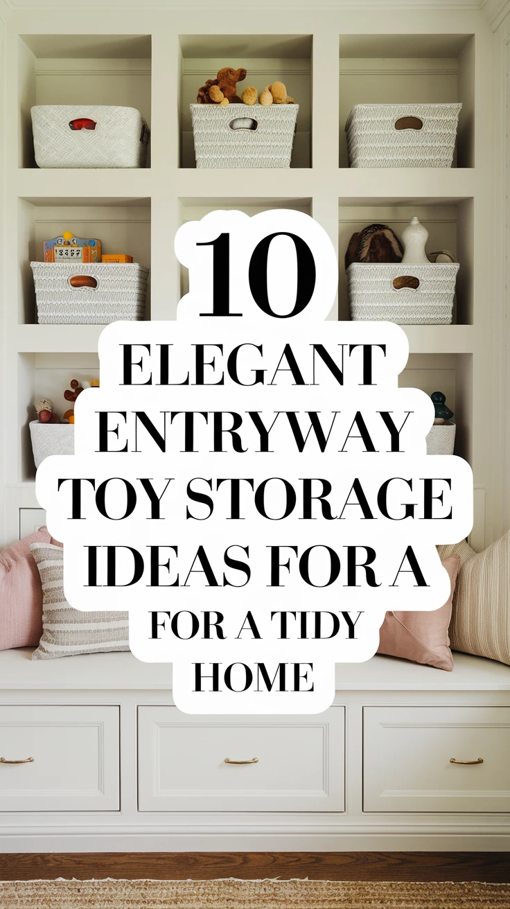 10 Elegant Entryway Toy Storage Ideas for a Tidy Home