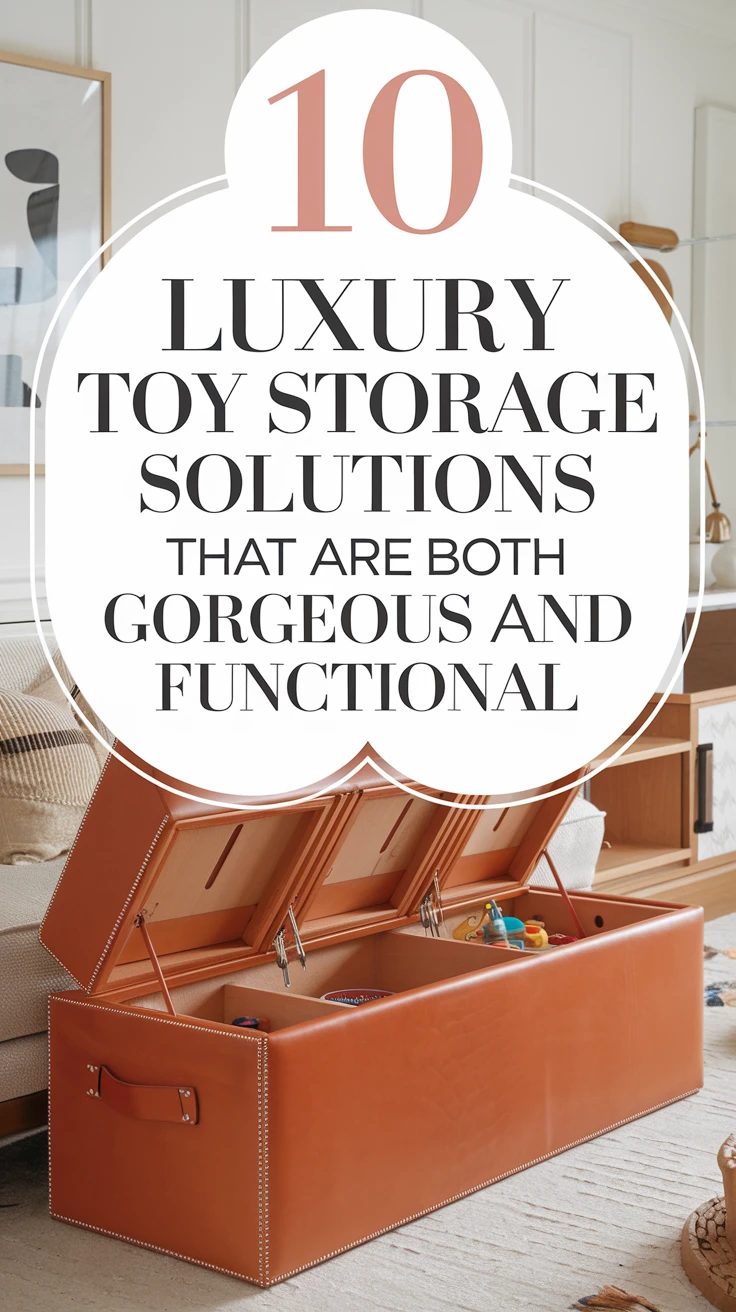 10 Luxury Toy Storage Solutions That Are Both Gorgeous and Functional