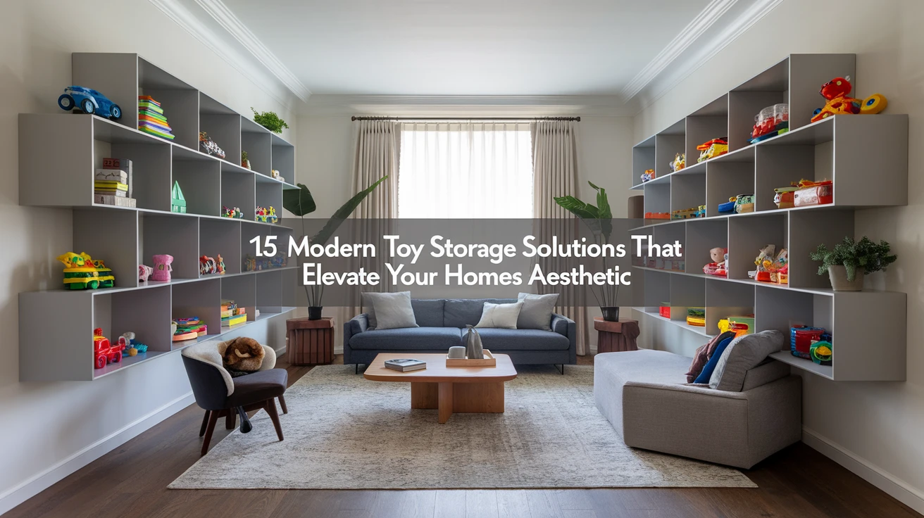 15 Modern Toy Storage Solutions That Elevate Your Homes Aesthetic