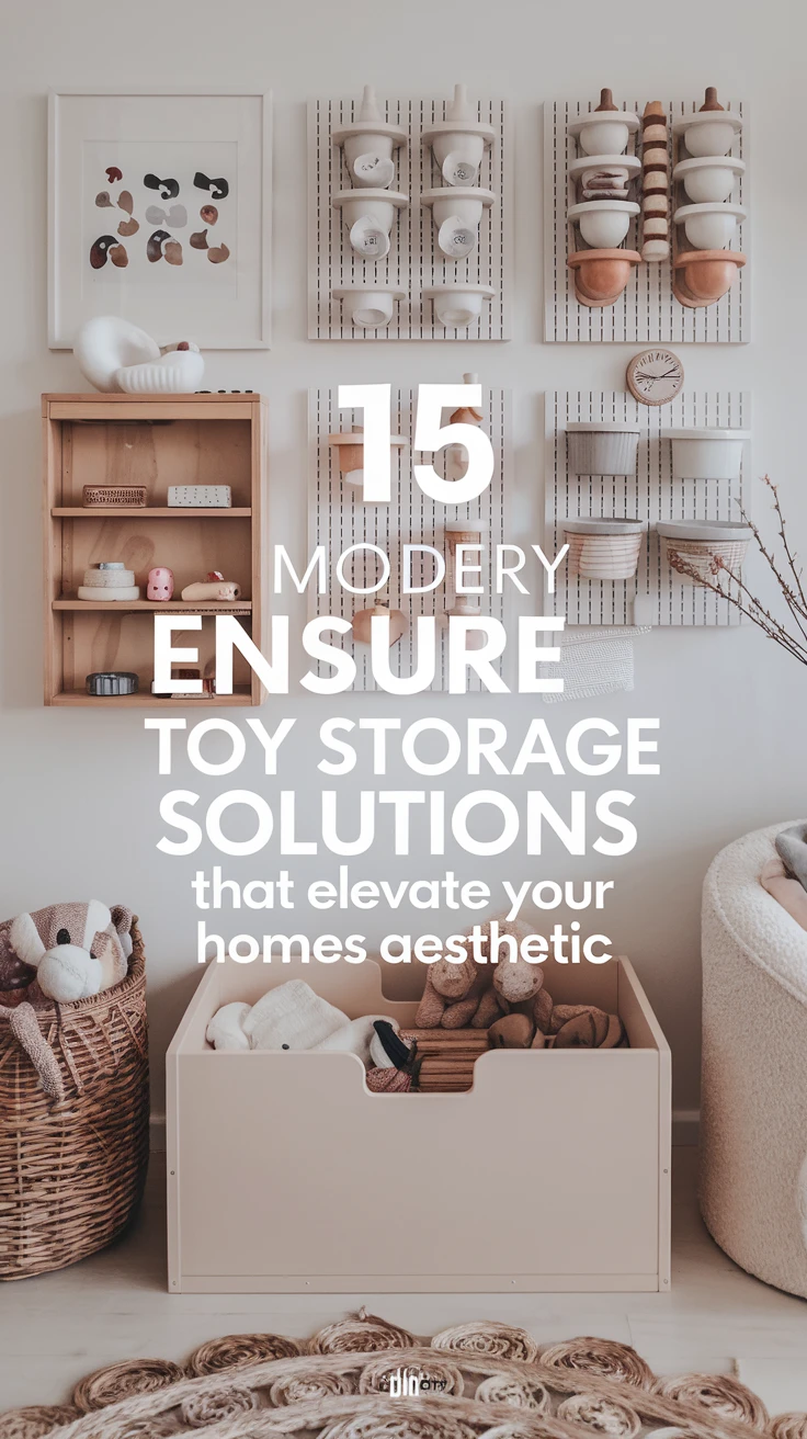 15 Modern Toy Storage Solutions That Elevate Your Homes Aesthetic
