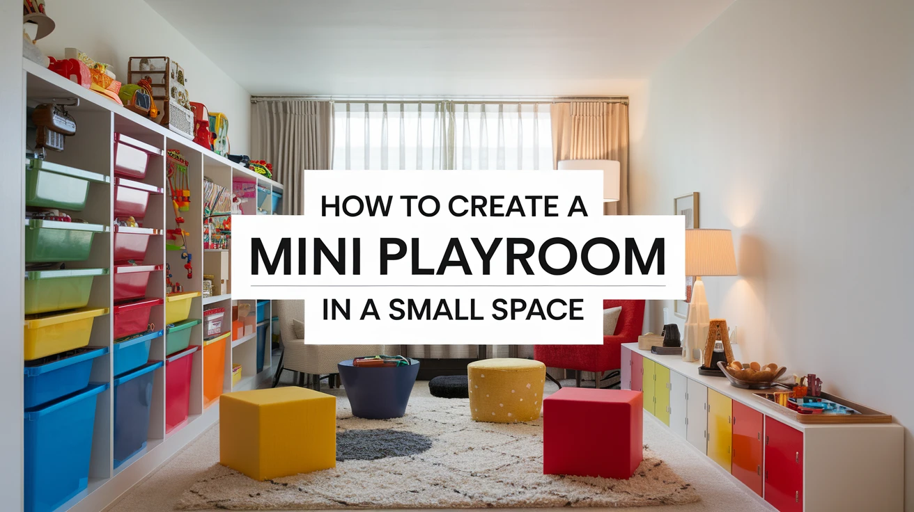 How to Create a Mini Playroom in a Small Space