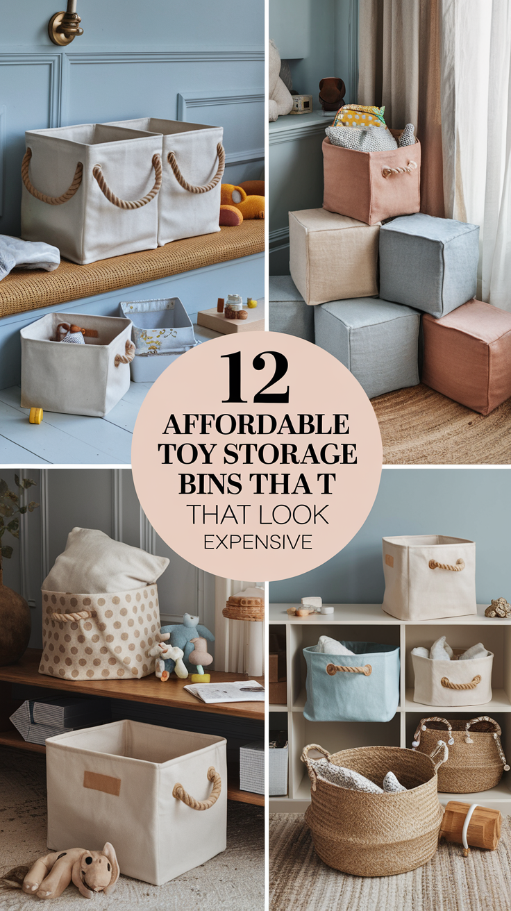 12 Affordable Toy Storage Bins That Look Expensive