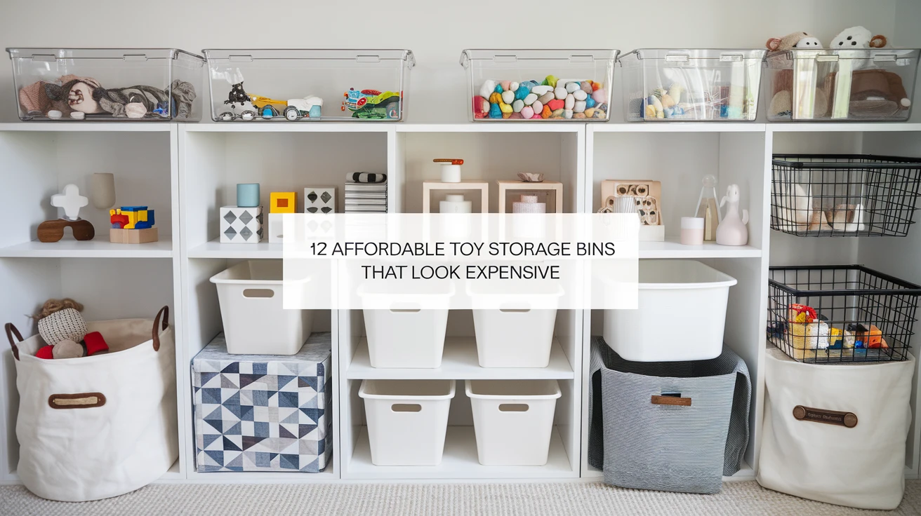 12 Affordable Toy Storage Bins That Look Expensive