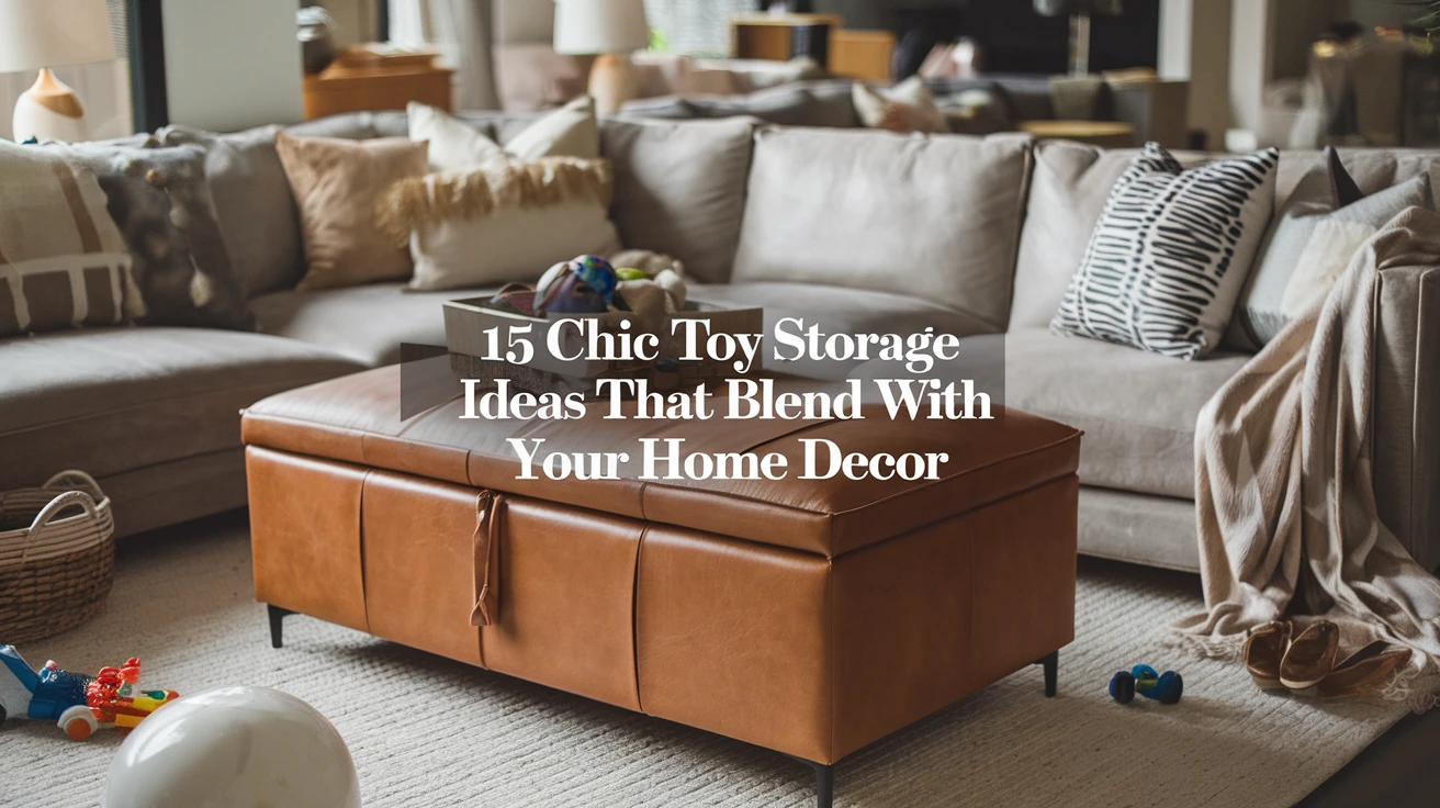15 Chic Toy Storage Ideas That Blend with Your Home Decor