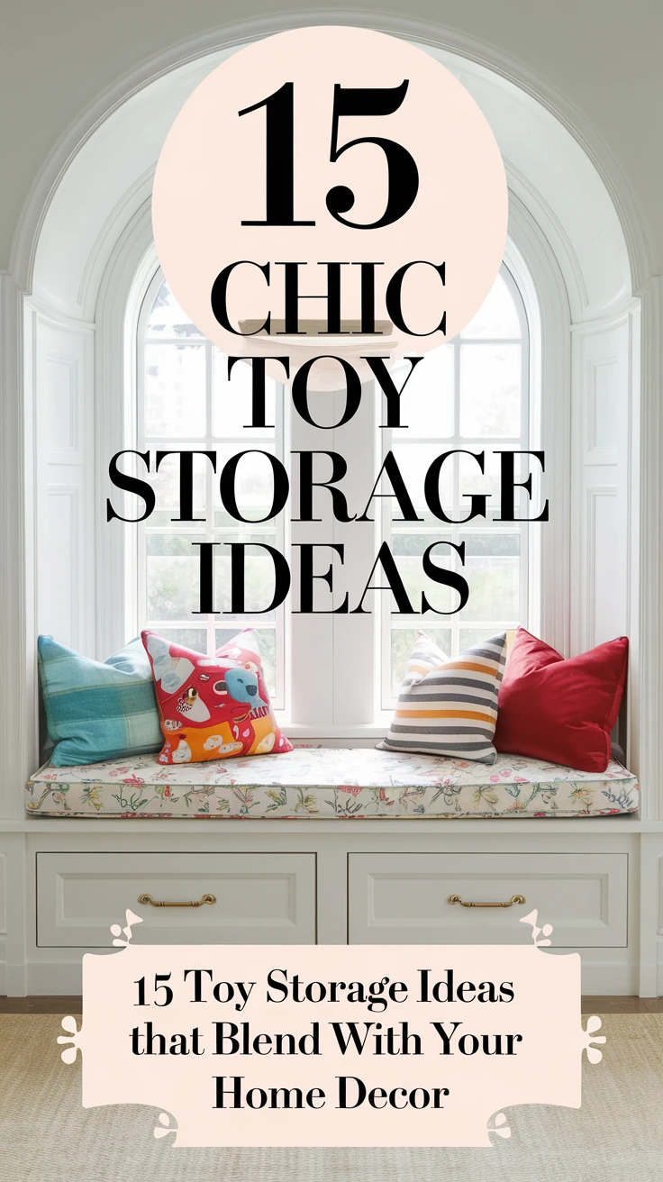 15 Chic Toy Storage Ideas That Blend with Your Home Decor