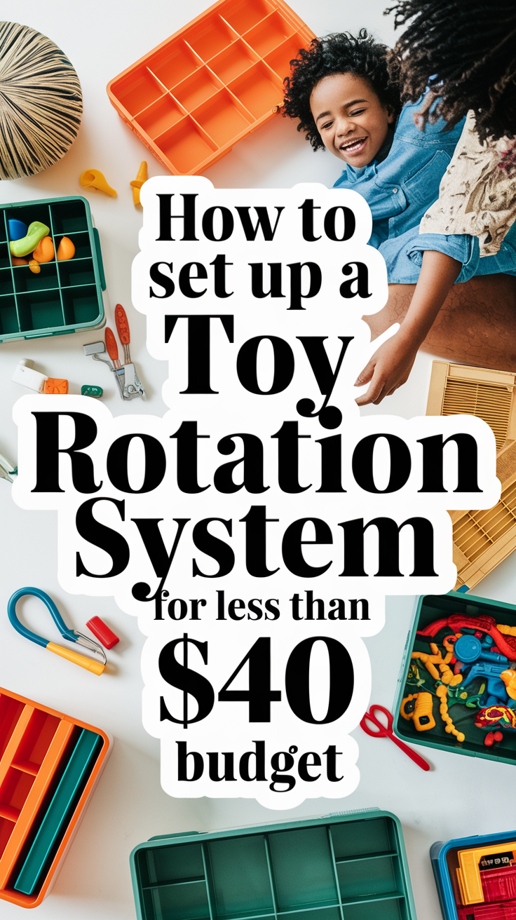 How to Set Up a Toy Rotation System for Less Than $40
