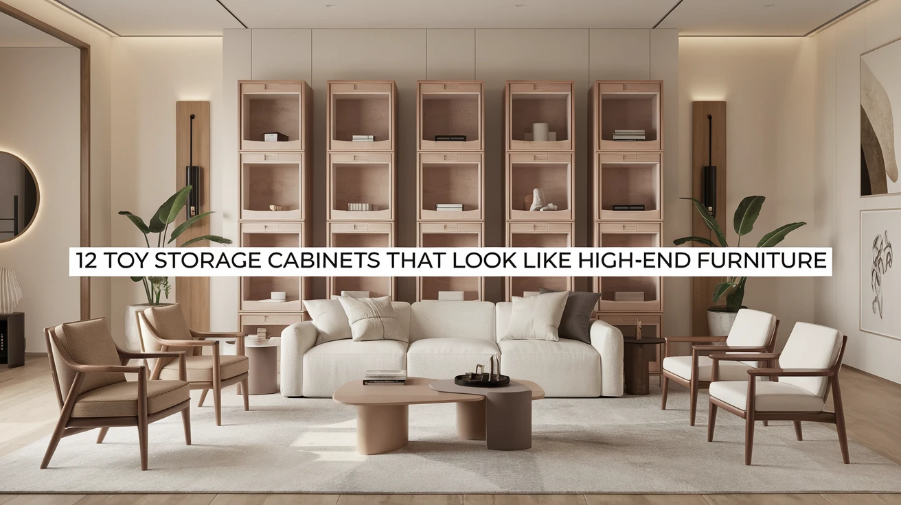 12 Toy Storage Cabinets That Look Like High-End Furniture