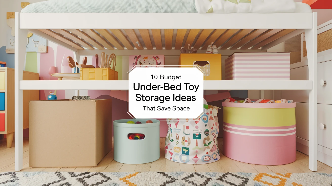 10 Budget Under-Bed Toy Storage Ideas That Save Space