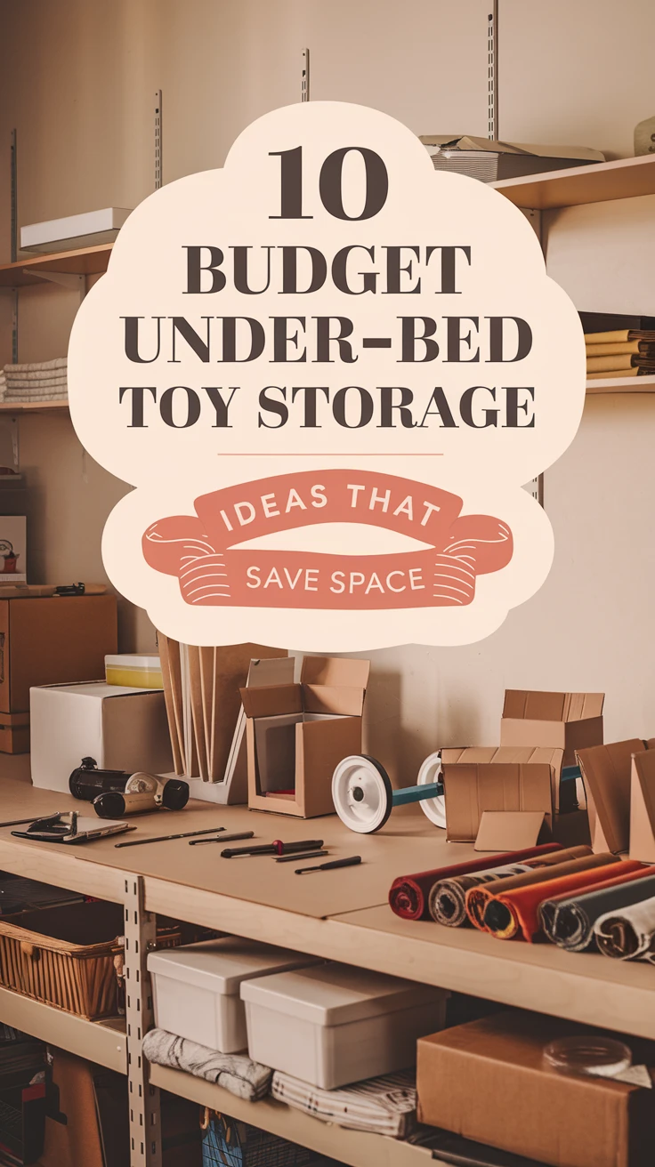 10 Budget Under-Bed Toy Storage Ideas That Save Space