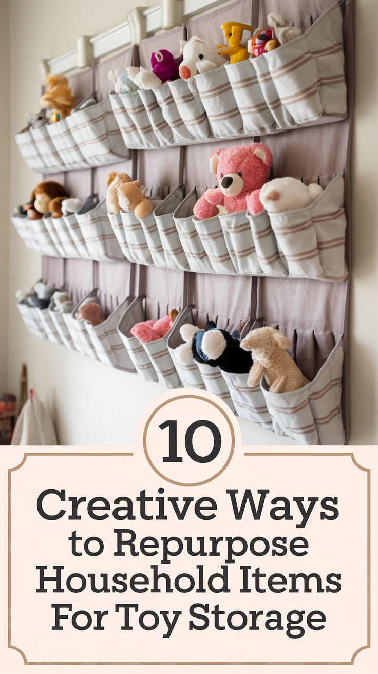 10 Creative Ways to Repurpose Household Items for Toy Storage