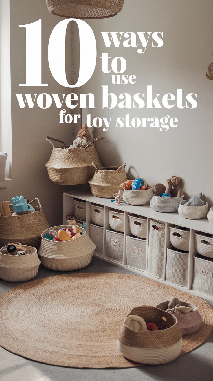 10 Elegant Woven Baskets for Toy Storage That Double as Decor
