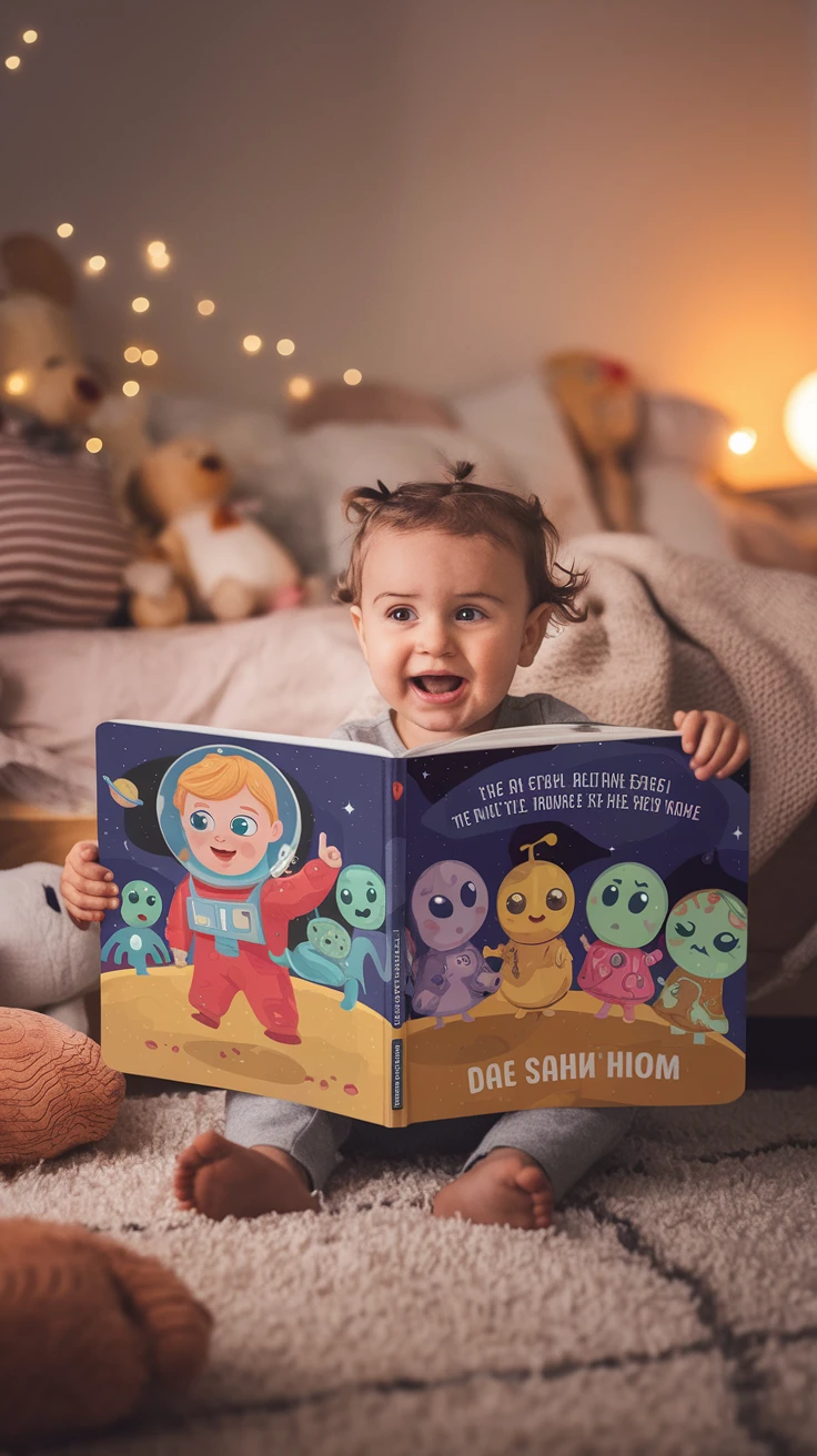 1. Customized Storybooks with Your Toddler as the Star