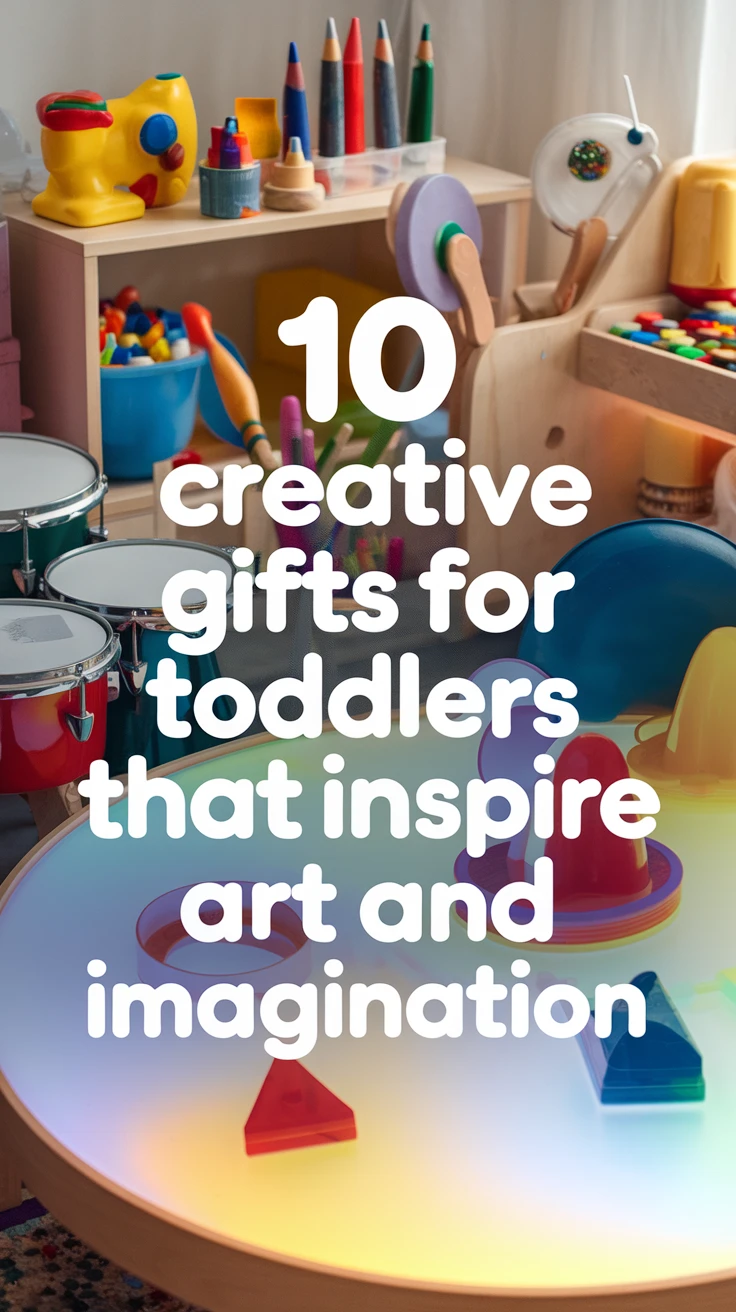 10 Creative Gifts for Toddlers That Inspire Art and Imagination