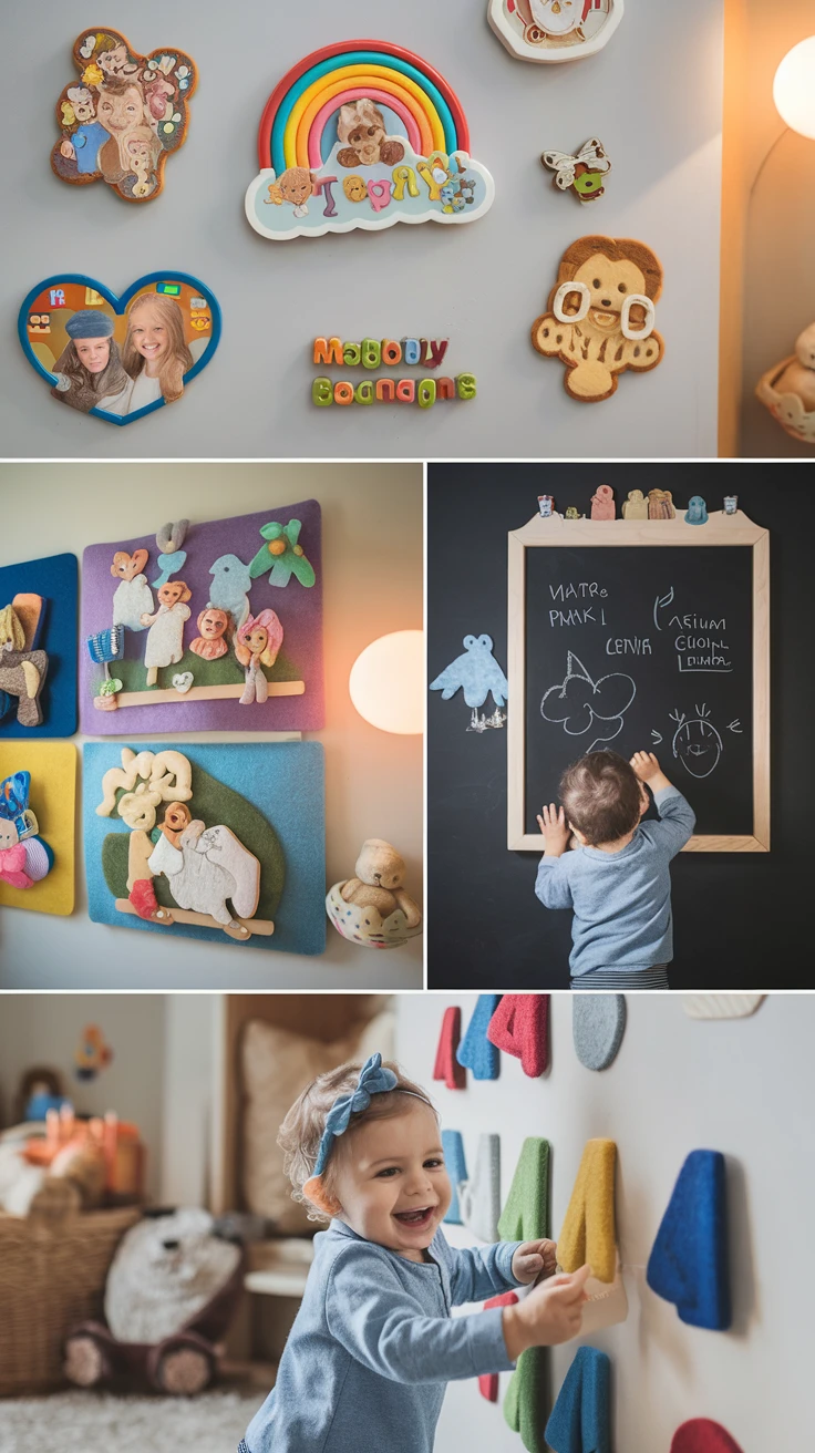 9. Interactive Wall Features