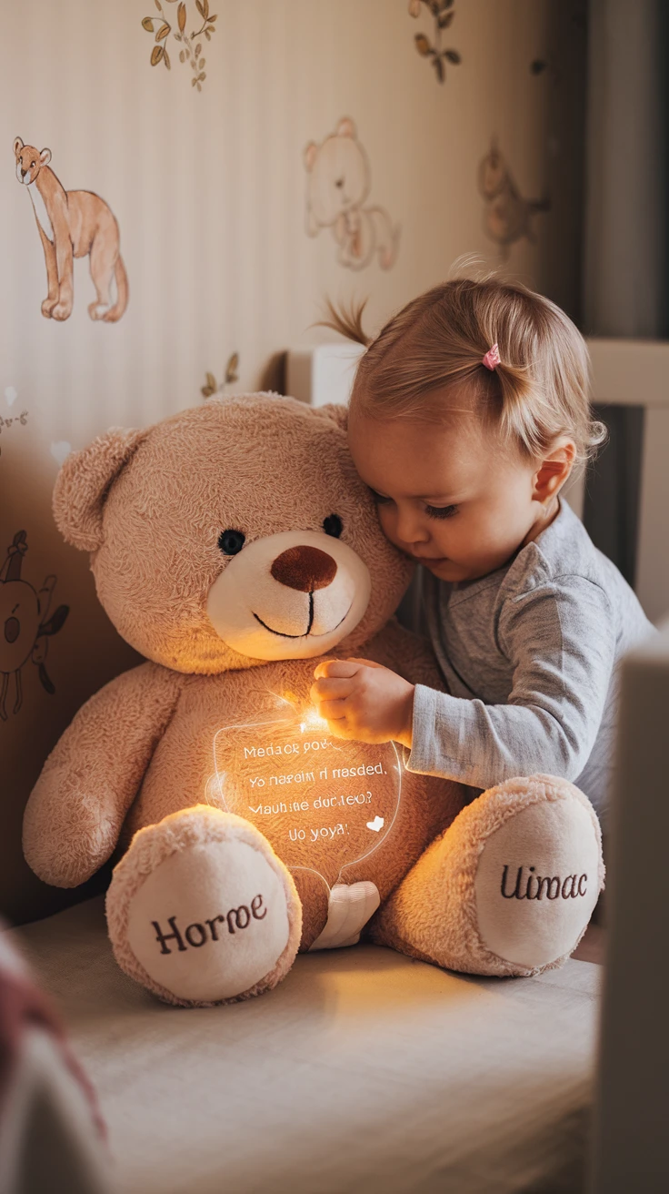 10. Personalized Stuffed Animals with Voice Recordings