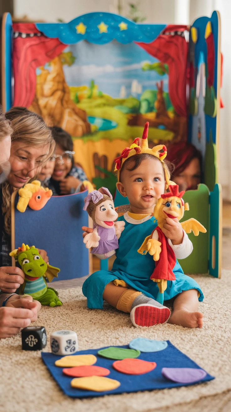 10. Storytelling and Puppet Theater Sets