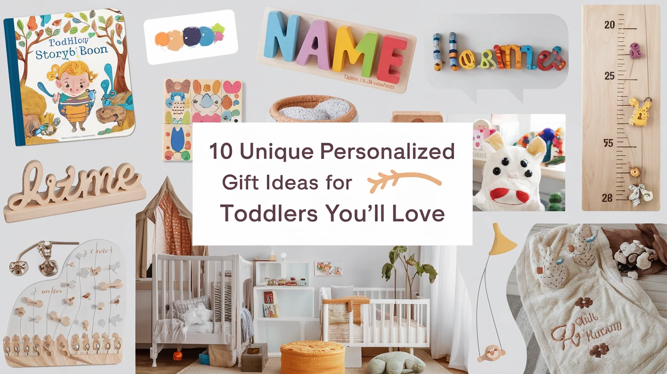 10 Unique Personalized Gift Ideas for Toddlers You'll Love