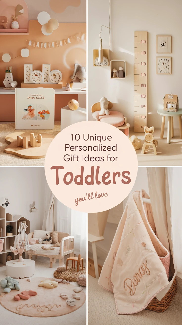 10 Unique Personalized Gift Ideas for Toddlers You'll Love