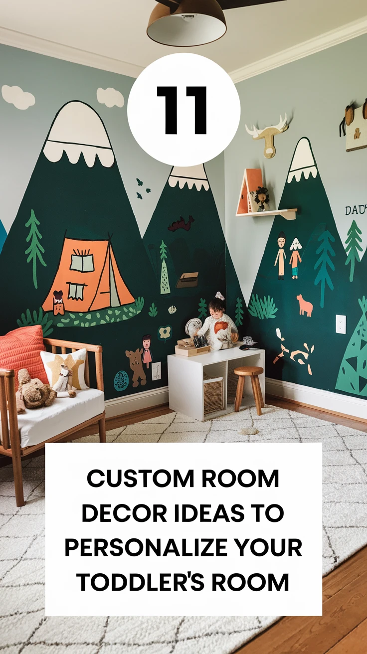 11 Custom Room Decor Ideas to Personalize Your Toddler's Space