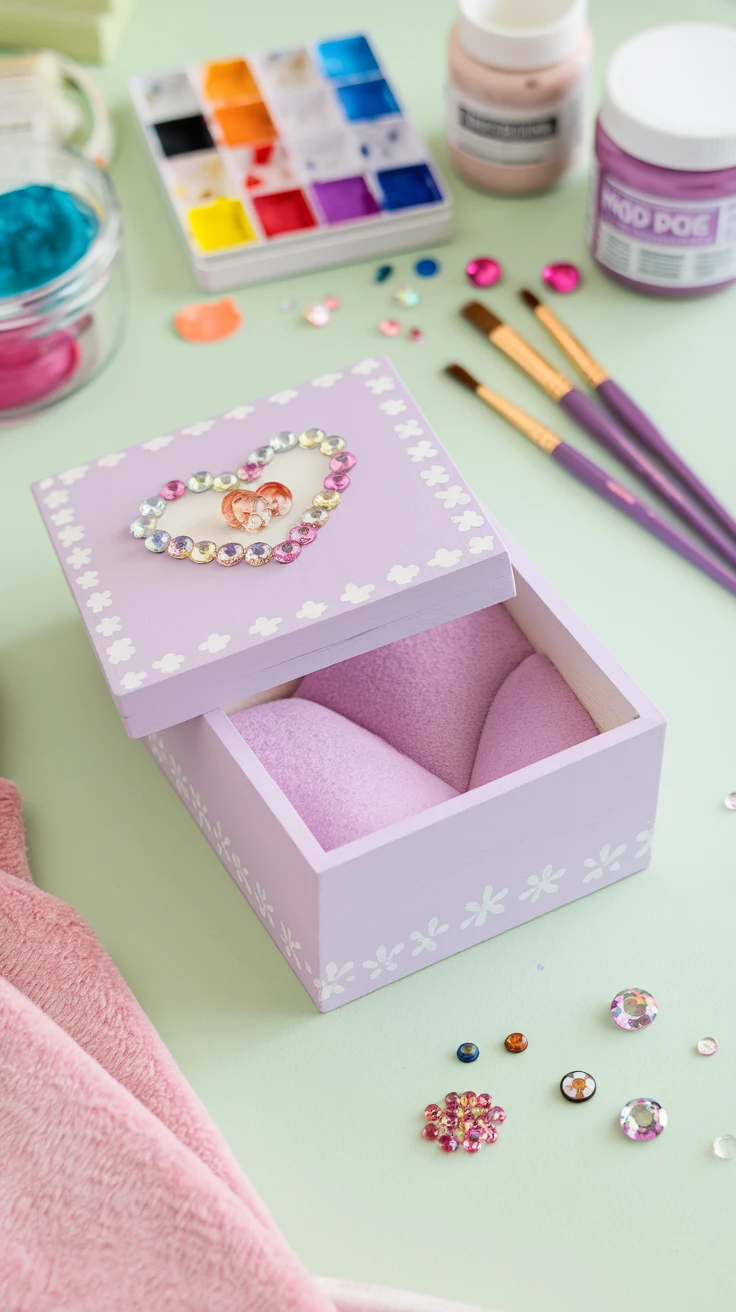 4. Decorated Jewelry Box