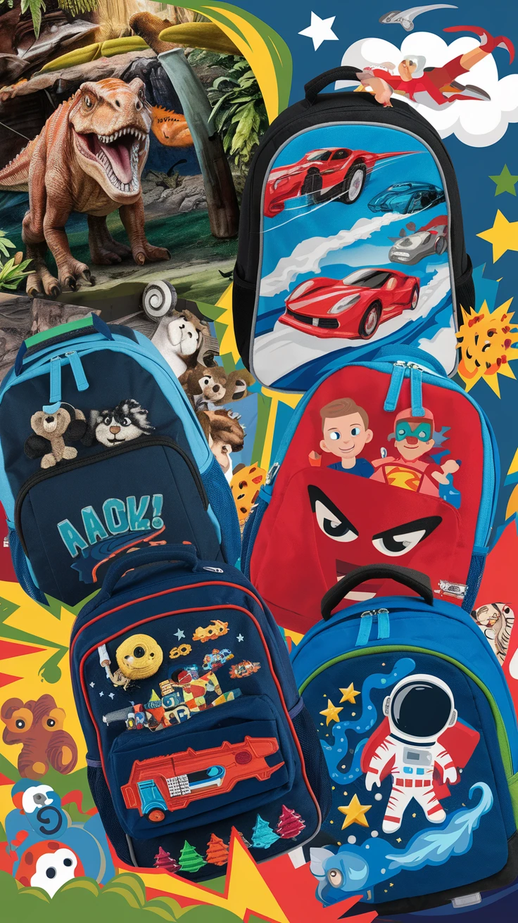 4. Popular Themes and Characters for Boys' Backpacks