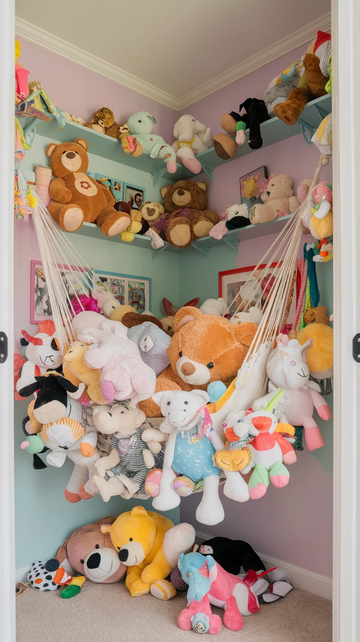 6. Toy Hammocks: The Stuffed Animal Saviors
