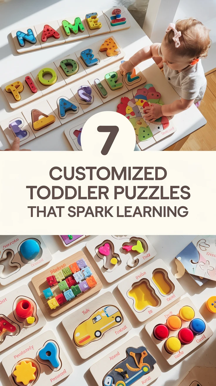 7 Customized Toddler Puzzles That Spark Learning