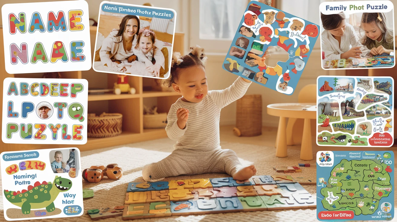 7 Customized Toddler Puzzles That Spark Learning