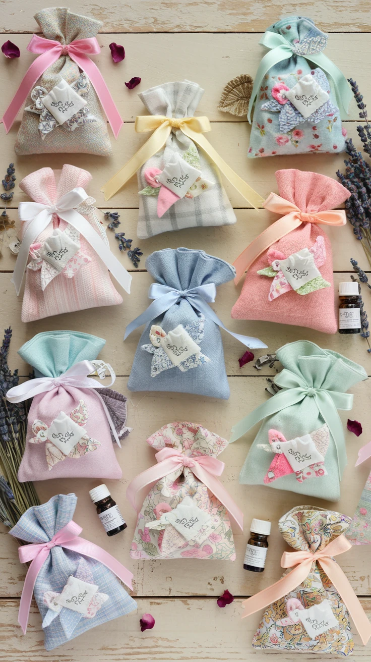 8. Scented Sachet Bags: A Fragrant Surprise