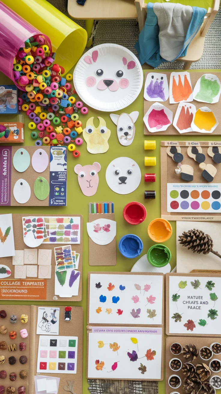 9. DIY Craft Kits Designed for Little Hands
