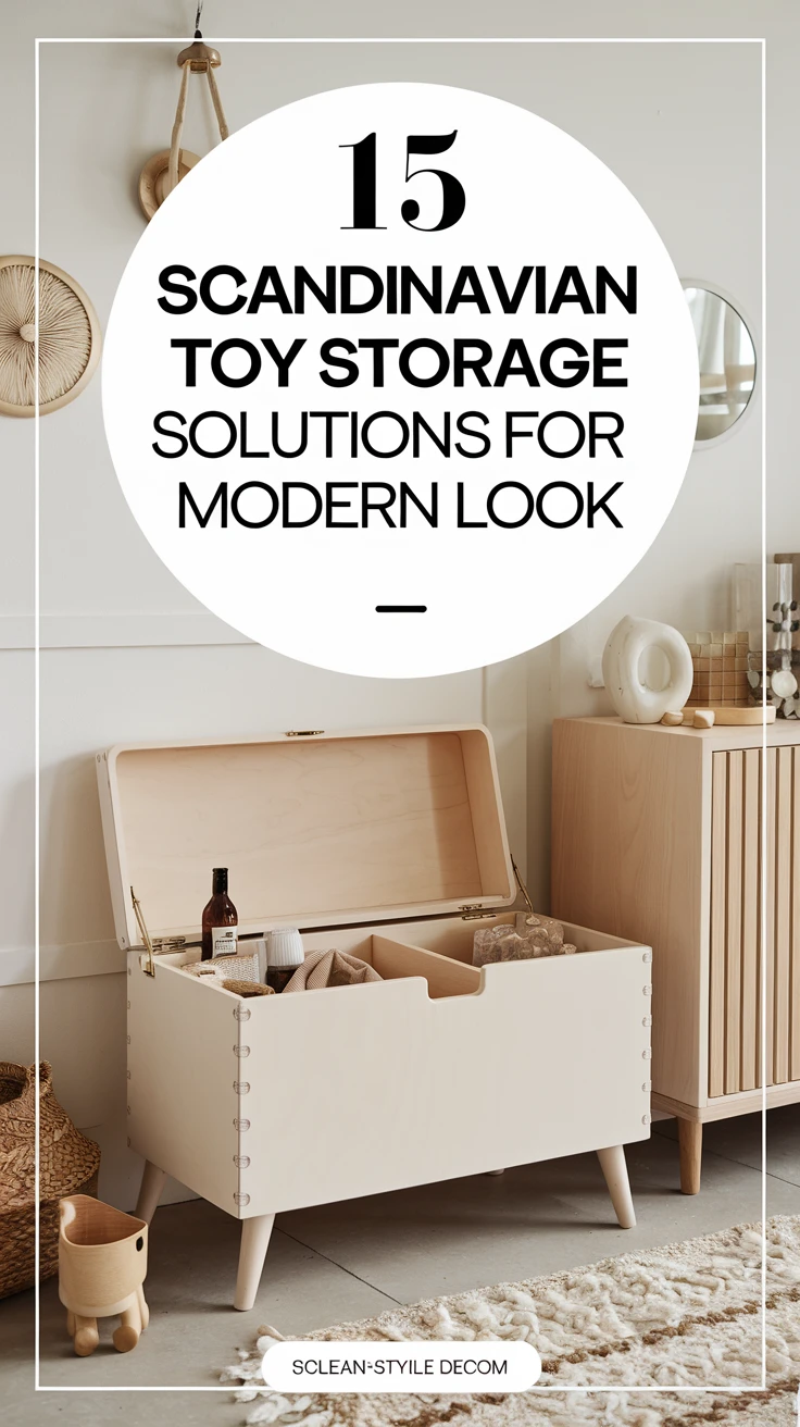 15 Scandinavian Toy Storage Solutions for a Modern Look