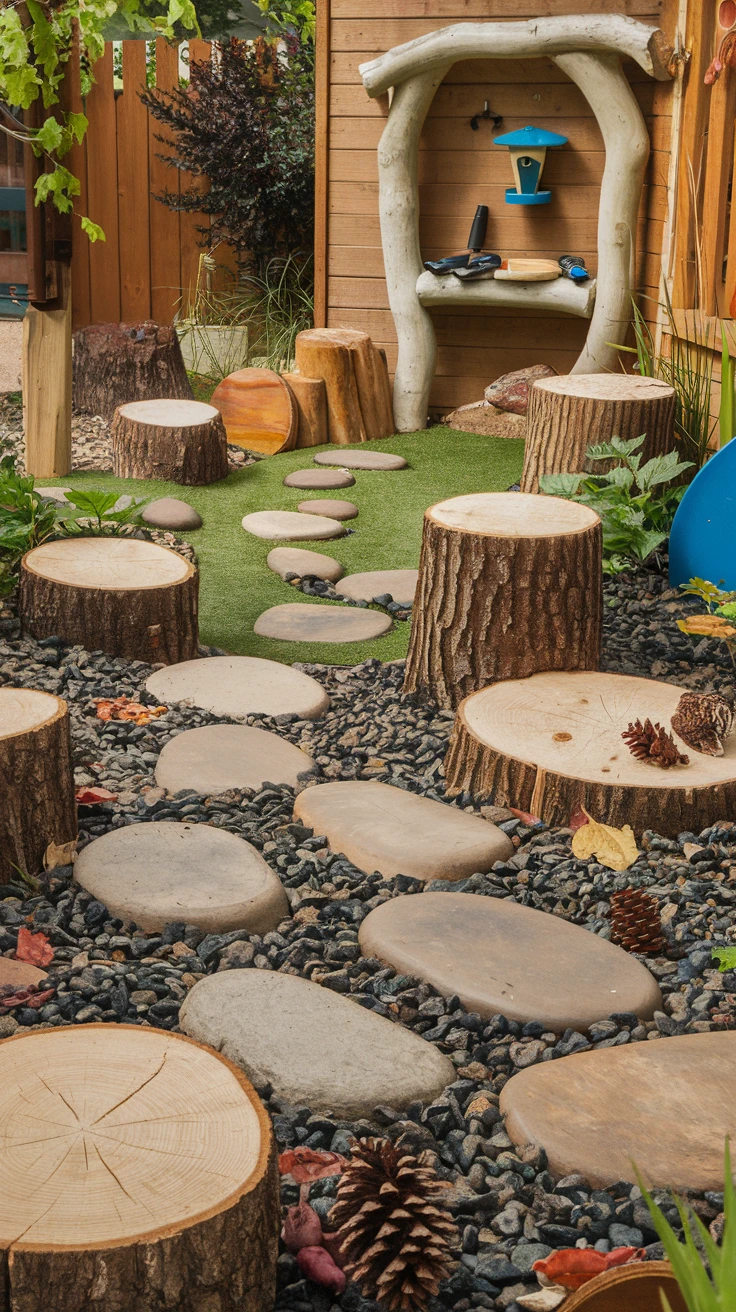 1. Nature-Inspired Play Zones