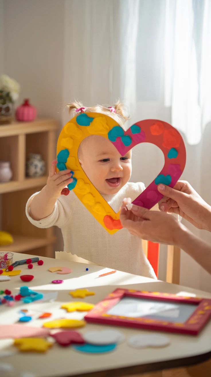2. Heart Shaped Picture Frame