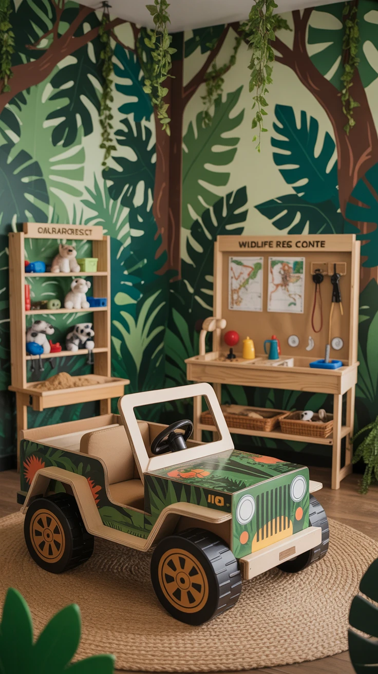 4. Interactive Jungle Play Stations