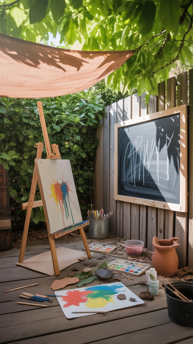 6. Artistic Outdoor Spaces