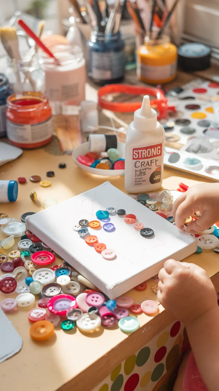 6. Creating a Button Art Canvas