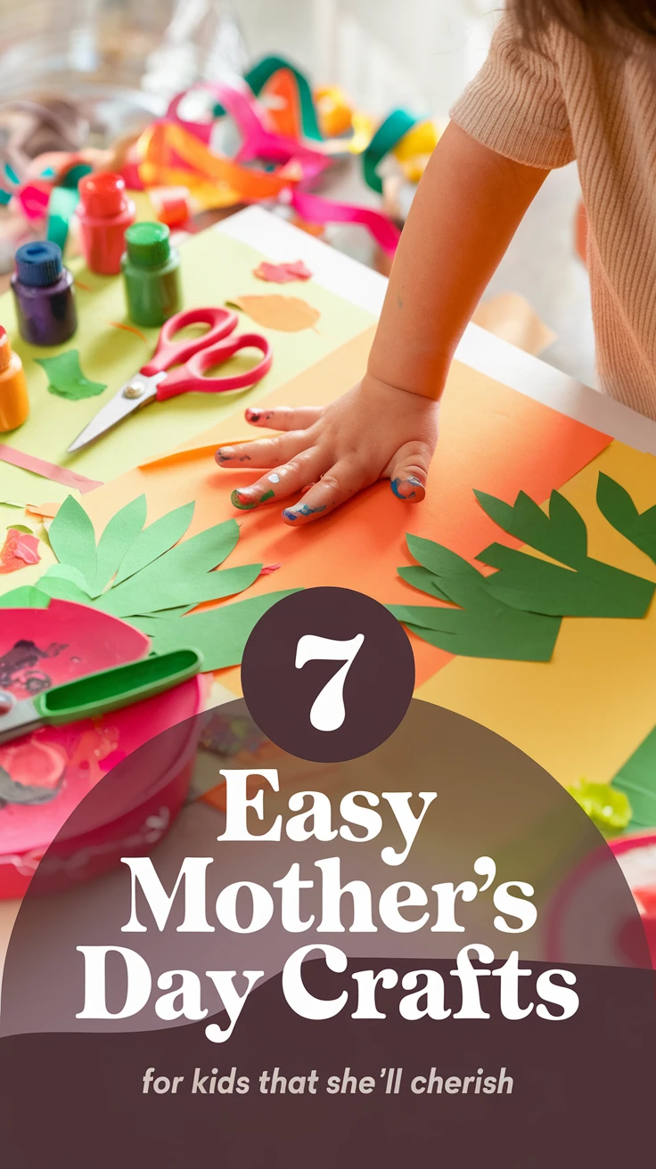 7 Easy Mother's Day Crafts for Kids That She’ll Cherish