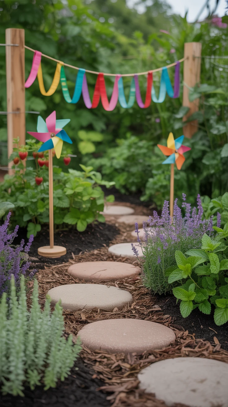 9. Sensory Gardens for Kids