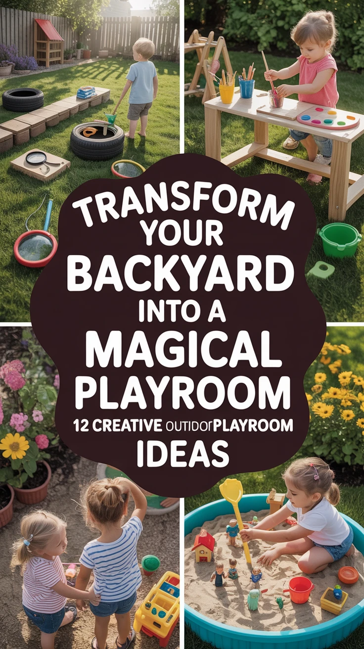 12 Outdoor Playroom Ideas for Fun in the Fresh Air