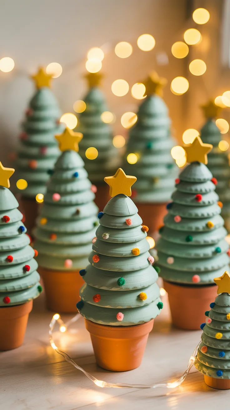 2. Pine Cone Christmas Trees illustrative image