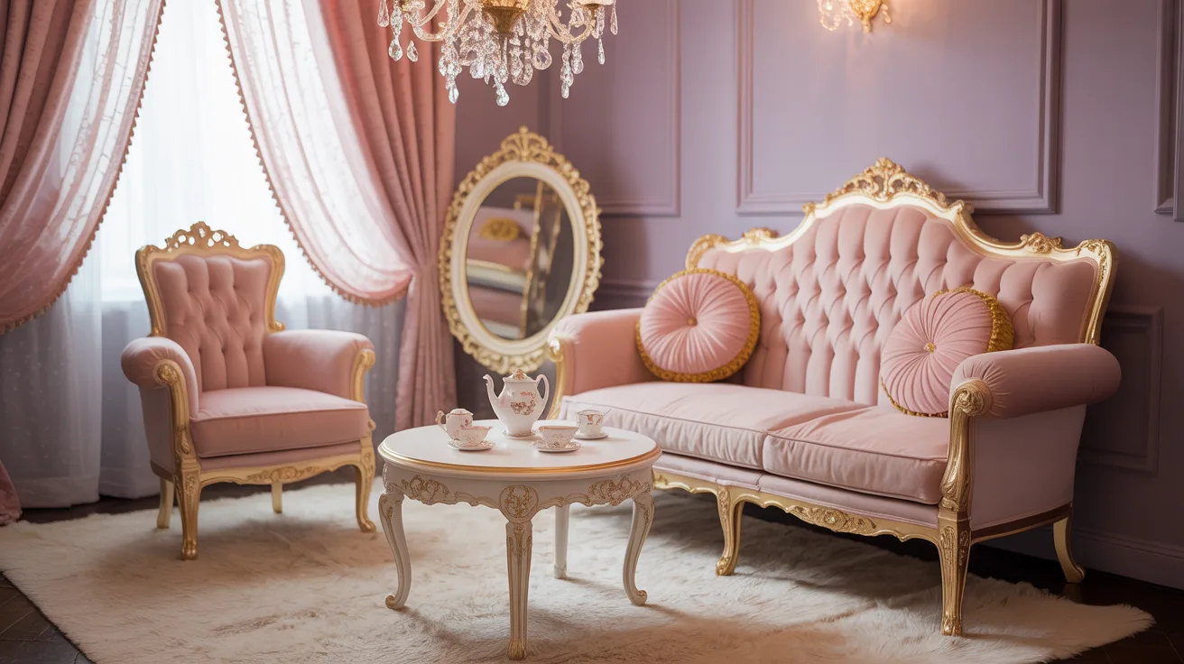 3. Furniture with a Regal Touch