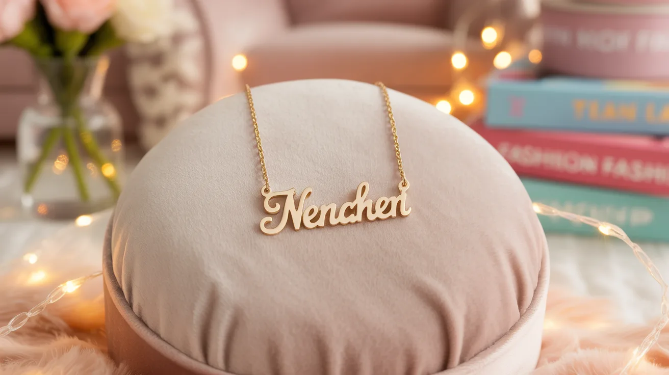 5. Personalized Name Necklace