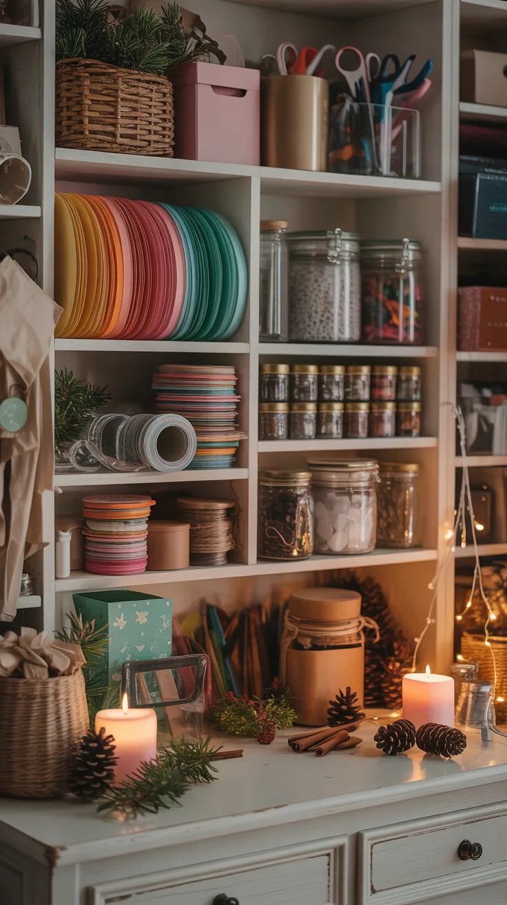 Essential Materials for DIY Christmas Gifts illustrative image