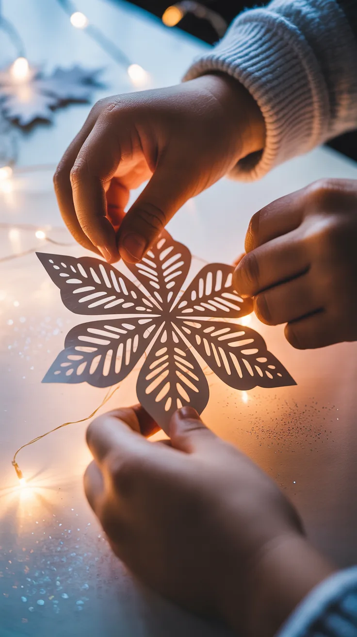 1. Paper Snowflakes illustrative image