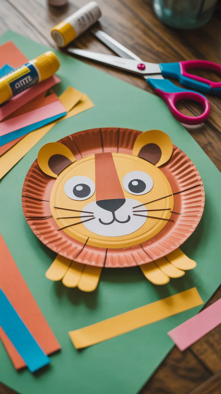2. Paper Plate Animals illustrative image