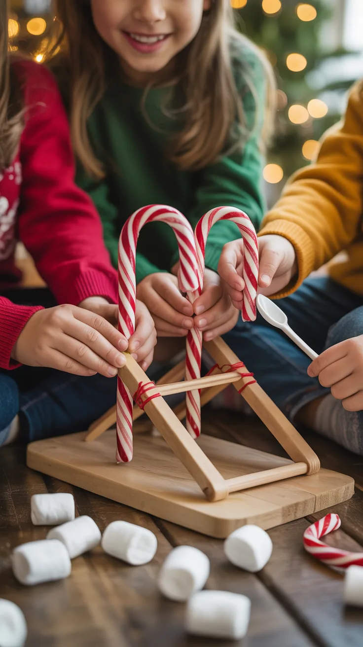 3. Candy Cane Catapults illustrative image