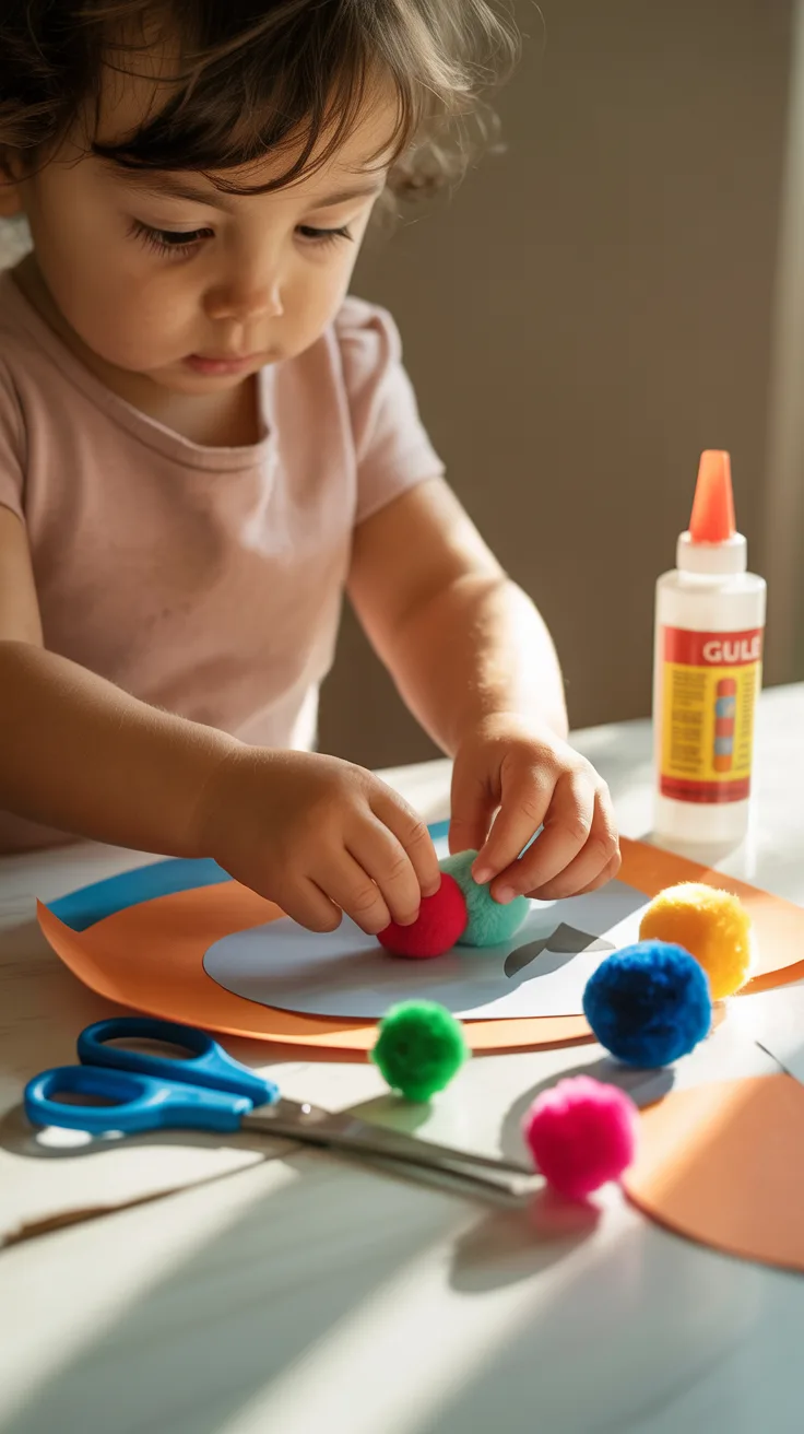 Benefits of Crafting with Toddlers illustrative image