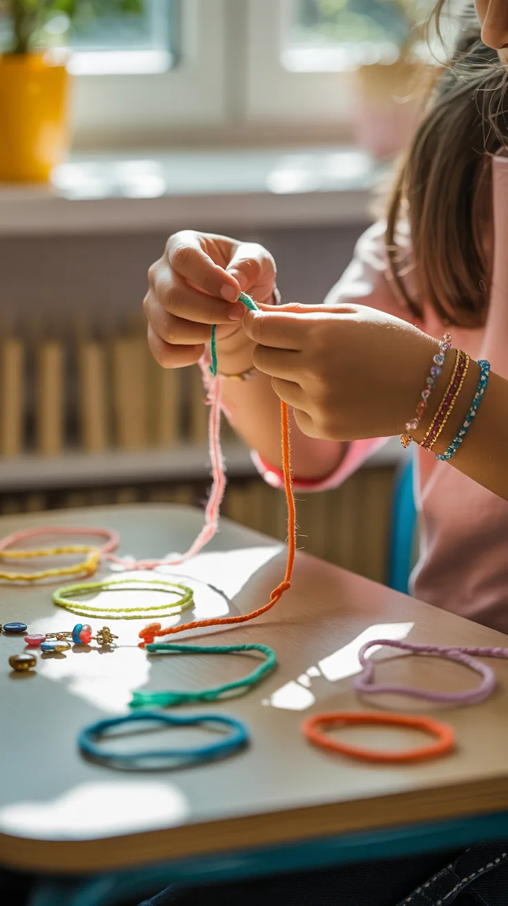 DIY Friendship Bracelets illustrative image