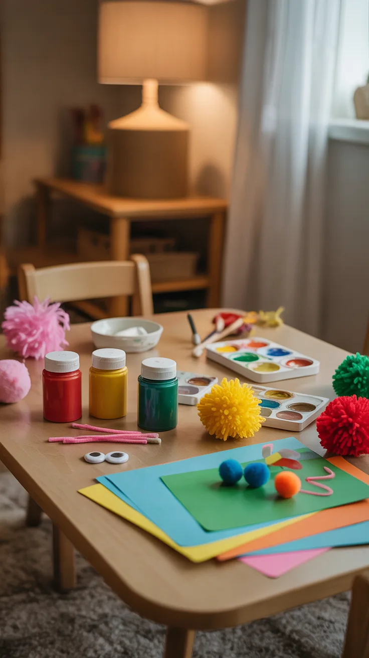 Essential Craft Supplies for Toddlers illustrative image